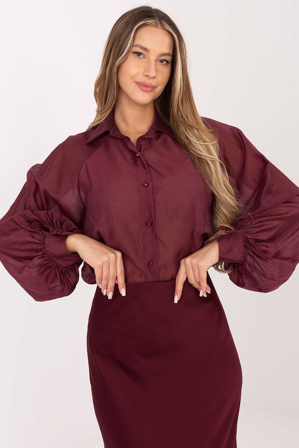  Long sleeve shirt model 222087 Factory Price 