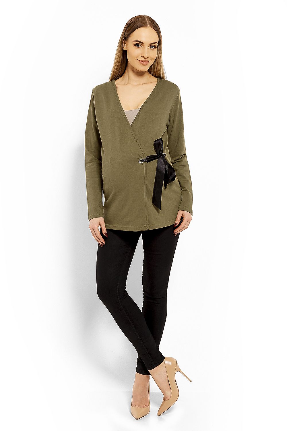  Maternity blouse model 113239 PeeKaBoo 