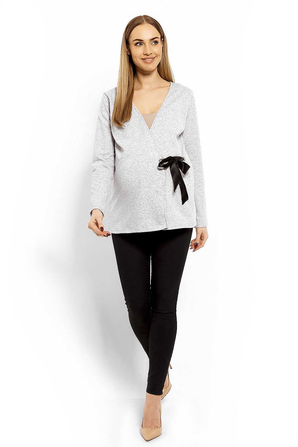  Maternity blouse model 113240 PeeKaBoo 