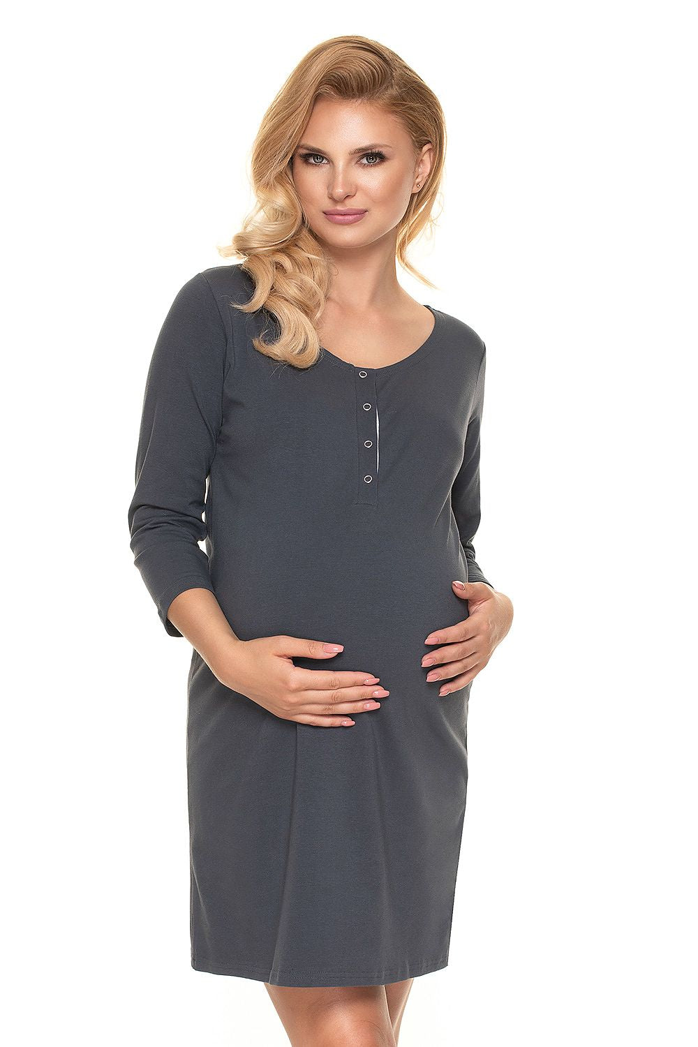  maternity nightgown model 157724 PeeKaBoo 